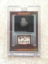 QUEEN ELIZABETH I RELIC Handwritten Word RARE 55/99 Short Run picture