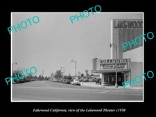 Lakewood California The Lakewood Theater c1950 Old Large Historic Photo picture