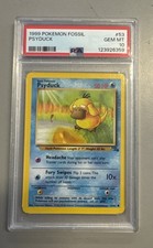 Pokemon 1999 Psyduck 53/62 Common Fossil GEM MINT PSA 10 POP 210 picture