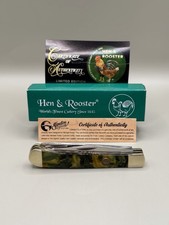 Hen & Rooster Michael Prater 312FRM Custom Trapper Black Gold YLW TAPE picture
