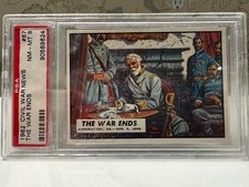 Civil War News 1962 #87 The War Ends Robert E. Lee Grant PSA 8 picture