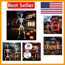 7.8ft Giant Skeleton - Realistic Full Body Decoration with Movable Joints picture