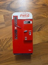 Vintage 1994 Die-Cast Metal Coca-Cola Vendo Vending Machine Musical Coin Bank picture