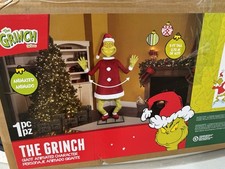 9 Ft Giant Animated Dr. Seuss Grinch Christmas Prop Animatronic - BRAND NEW picture