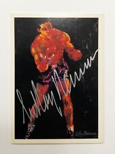  Legendary artist LeRoy Neiman AUTOGRAPHED signed Kayo Boxing card (RARE) picture