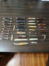Lot Of 36 Vintage Pocket Knives picture