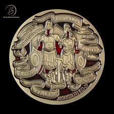 Armor Of God Couple Ephesians 6:11-17 Christian Collectable 3D Challenge Coin picture
