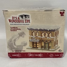 2003 BIJOU THEATRE It’s a Wonderful Life Series II ENESCO 112999 Retired NIB picture