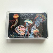 Vintage Aquarium of the Pacific CA Sealed Single Deck Playing Cards Case HK picture