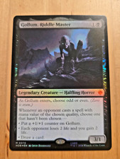 Gollum Riddle Master Foil Mythic - MTG The Hobbit - NM picture