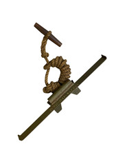 WW2 British Army Commando Firing Step W/Commando Toggle Rope picture