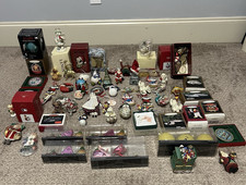 Christmas Ornament Lot Huge Collection Keepsake Lenox Saks Radko Hallmark Elvis picture