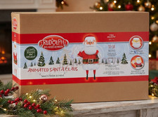 6 FT ANIMATED SANTA CLAUS FROM RUDOLPH OUTDOOR YARD DECOR picture