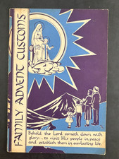 I  Vintage 1954 Catholic Church Family Advent Christmas Customs Liturgical Press picture
