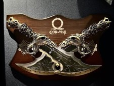 Blades Of Chaos From God of War Ragnarok life Size all metal Weapon model picture