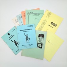 Vintage US Army Military Paper Ephemera Lot Fort McClellan Fort Benning 1980s picture