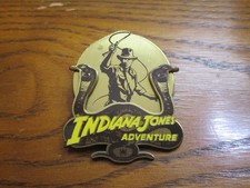 Vintage Disney Indiana Jones Adventure Disneyland attraction single Pin picture