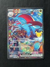 Salamence ex 156/128 | Pokemon TCG: 30th Celebration | Special Illustration Rare picture