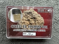 Authentic Oued El Hamim 001 Lunar Meteorite Vial (0.90g) – Mark Lyon Collection picture