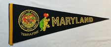 old University of Maryland Terrapins Pennant Very Cool picture
