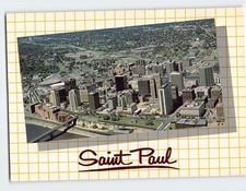 Postcard Aerial View St. Paul Minnesota USA picture