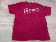 Rare T-Shirt freedom works for America vote Ron Desantis Us Senate 9/12/2015 picture