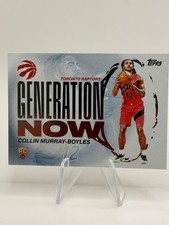 Collin Murray-Boyles Toronto Raptors 2025-26 Topps Generation Now GN-9 picture