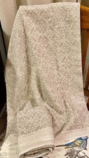 GP & J BAKER Designer Fabric Remnants, 2 Pcs (Approx. 3.31 Yards) Taupe / Cream picture