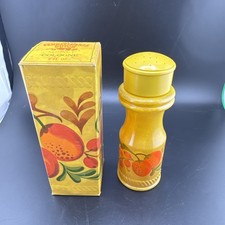 Vintage Avon Pennsylvania Dutch Bottle 4oz Patchwork Cologne Salt Shaker📦 picture