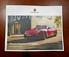 PORSCHE PANAMERA GTS SEDAN & SPORT TURISMO PRESTIGE SALES BROCHURE 2019 USA picture