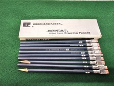 EBERHARD FABER MICROTOMIC Pencils 603-H Woodclinched USA Vintage Office picture