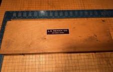 Rare Vintage L.C. Renick Co. 7.62 Master-Bar Caliper, US Gov Stamp, Instructions picture