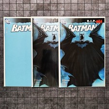 Batman #676 - (A, Foil, Blank) - 2026 Facsimile Variant Cover Set - UNREAD NM picture