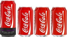 4-Pack Fundas Universal De Silicona Para Cubre Latas De Cerveza y Bebidas Ocul picture