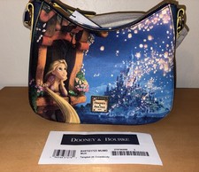 Disney Dooney & Bourke 2025 Tangled Crossbody Bag 15th Anniversary Rapunzel picture