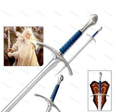 Gandalf's Glamdring Sword The Hobbit Trilogy w Free Wall Mount LOTR Gift for Bf picture