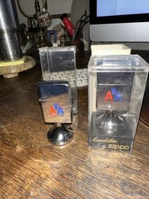 ZIPPO 1979 AMERICAN AIRLINES HANDILITE TABLE LIGHTER UNFIRED X2 picture