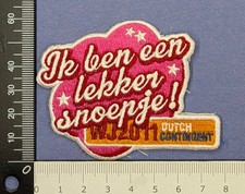 Dutch Contingent-22nd World Jamboree Mondial Sweden 2011 Holland Badge Patch picture
