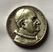 VTG Pope John (Johannes) XXIII 23 Silver-Plated Bronze Medal, 2
