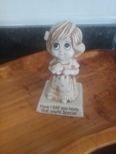 Vintage 1976 Russ Berrie & Co. Message Statue / Figurine picture