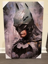 DC Batman Limited Edition 548/3216 Canvas Painting Wall Art Open road picture