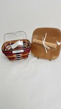 Longaberger 2017 Inaugural Basket+Lid+Protector*Donald J Trump*AVAIL 1 MTH ONLY picture