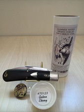 NEW GEC Great Eastern Cutlery #470123 Gabon Ebony Viper Knife picture