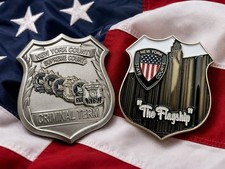 New York State County Supreme Court Criminal Term Court Officer Challenge Coin picture