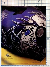2006 Scorpion EXO Crackhead Motorcycle Helmet Print Ad Ephemera picture