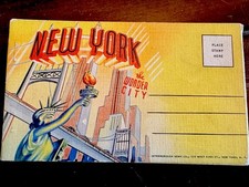 Vintage 1940's New York City - The Wonder City - Postcard Booklet - 20 Postcards picture