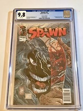 1995 Spawn #37 1st App THE FREAK *SCARCE* NEWSSTAND Variant GRADED CGC 9.8 POP 5 picture