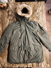 VTG 1983 US Military N-3B Parka Greenbrier Extreme Cold Weather MIL-P-6279J MED picture