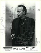 1992 Press Photo Recording Artist Dave Alvin - lrp26983 picture