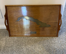 Rare USN Guantanamo Bay Cuba 1962-67 Tray  LTJG  Rasmus service.  collectible picture